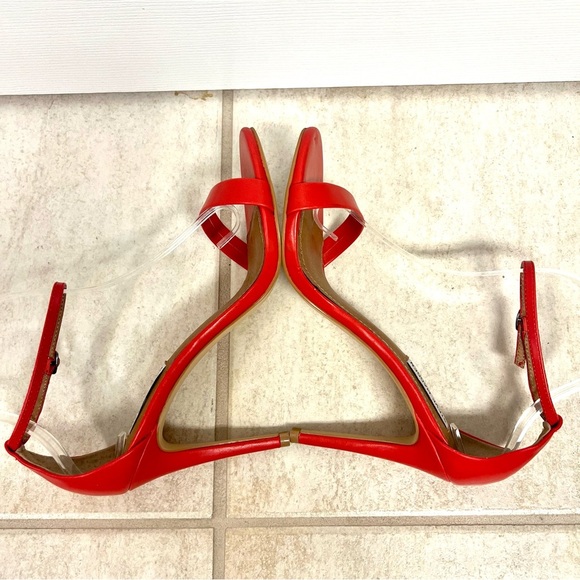 STEVE MADDEN Stecy two-piece ankle trap sandals  heels feminine holidays 9.5M - Picture 8 of 10